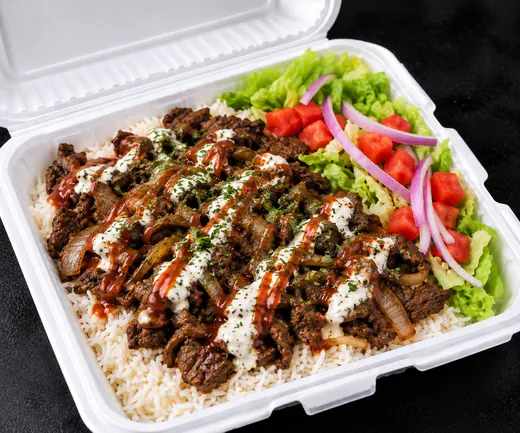 Beef Over Rice